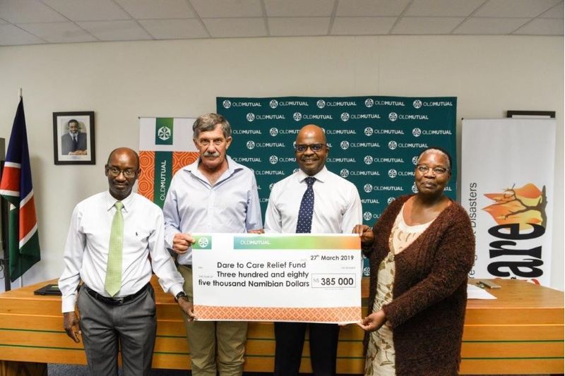 FARMERS GET DROUGHT RELIEF FROM OLD MUTUAL